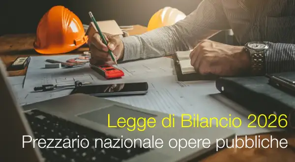 Prezzario nazionale per le opere pubbliche